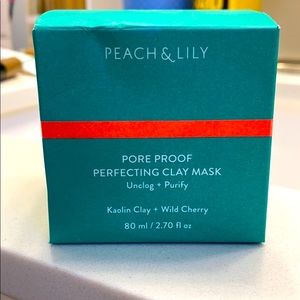 NIB Peach & Lily Pore Proof Perfecting Clay Mask